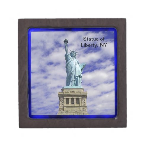 Statue of Liberty Ellis Island New York Jewelry Box