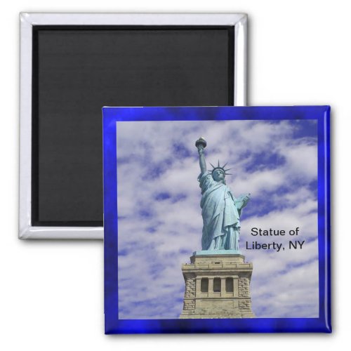 Statue of Liberty Ellis Island New York Magnet