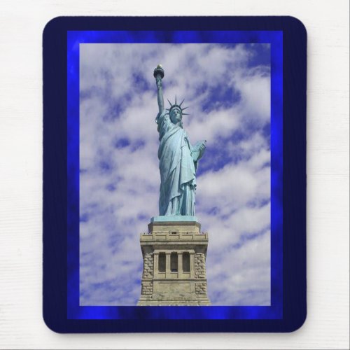 Statue of Liberty Ellis Island New York Mousepad