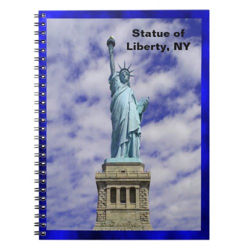 Statue of Liberty Ellis Island New York Notebook