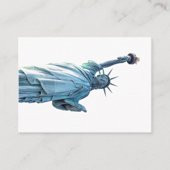 Statue of liberty   enclosure card (Front)