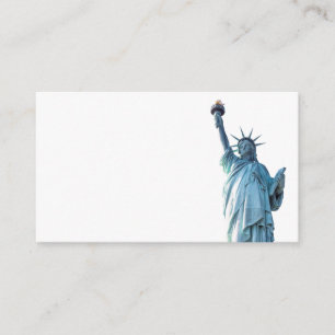 Statue of liberty enclosure card