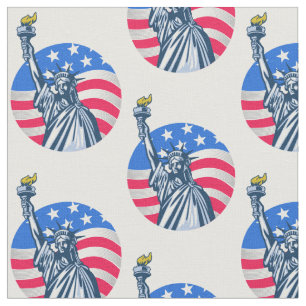 statue of liberty fabric