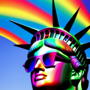 Statue of Liberty Face T-Shirt