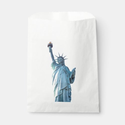 Statue of liberty   favor bag