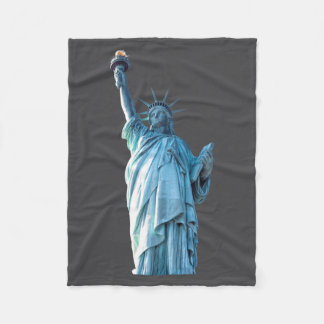 Statue Of Liberty  Fleece Blanket