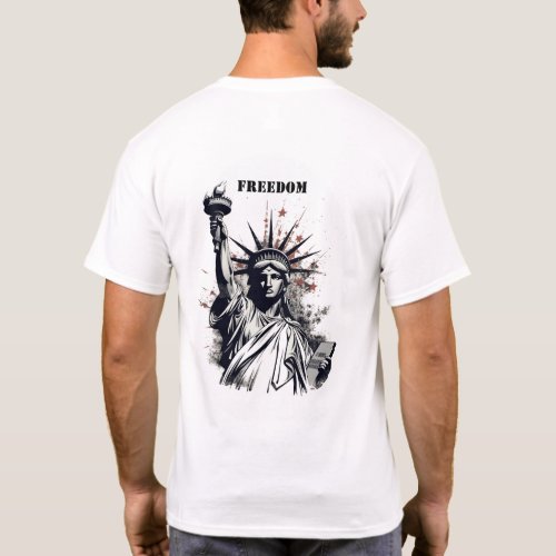 Statue of Liberty Freedom T_Shirt