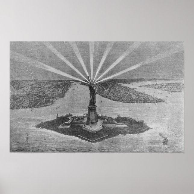 Statue of Liberty, from 'The Graphic' Poster (Front)
