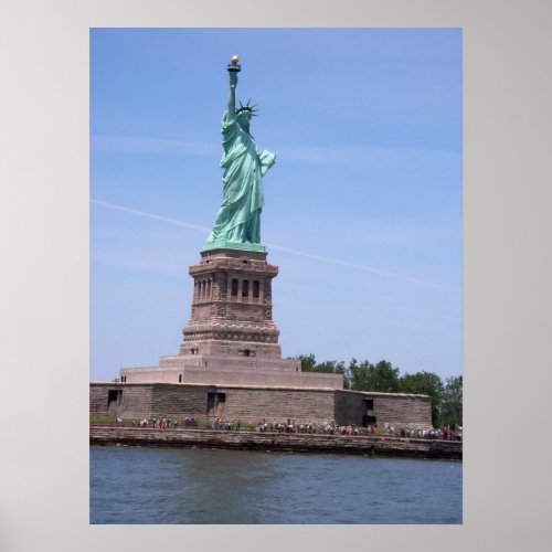 Statue of Liberty _ Full View Poster