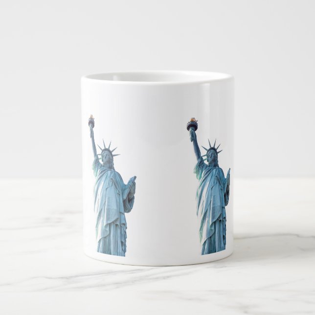 Statue of liberty   giant coffee mug (Front)