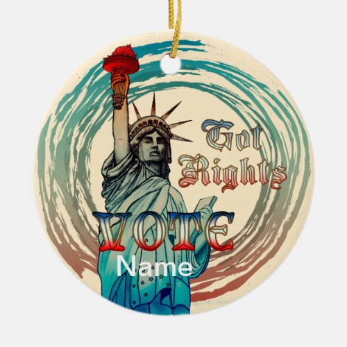 Statue of Liberty Got Rights revised ornament