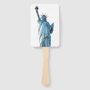 Statue of liberty hand fan