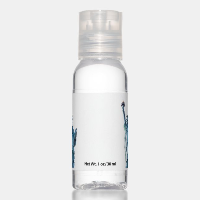 Statue of liberty   hand sanitizer (Front)