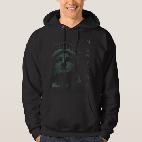 Statue of Liberty Hooded Sweatshirt New York Shirt