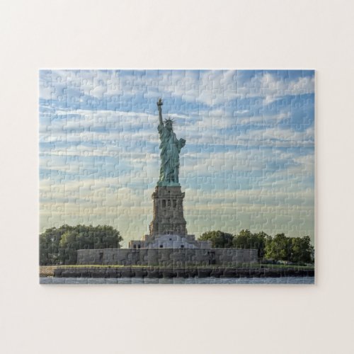 Statue of Liberty Hudson River New York Jigsaw Puzzle