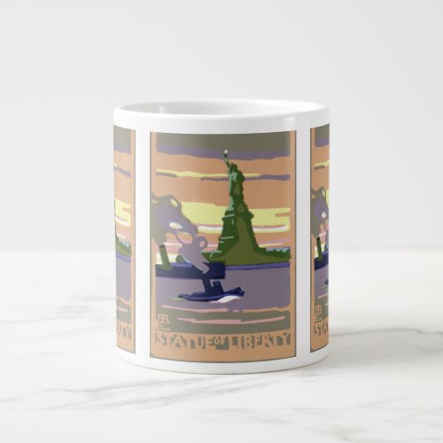 Statue of Liberty in New York City, Vintage Travel