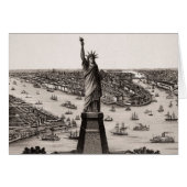 Statue Of Liberty In New York Harbor (Front Horizontal)