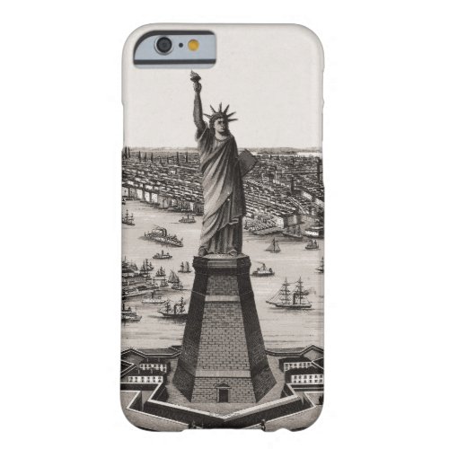 Statue Of Liberty In New York Harbor Barely There iPhone 6 Case