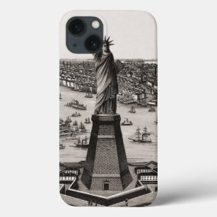 Statue Of Liberty In New York Harbor iPhone 13 Case