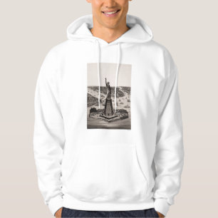 Statue Of Liberty In New York Harbor Hoodie