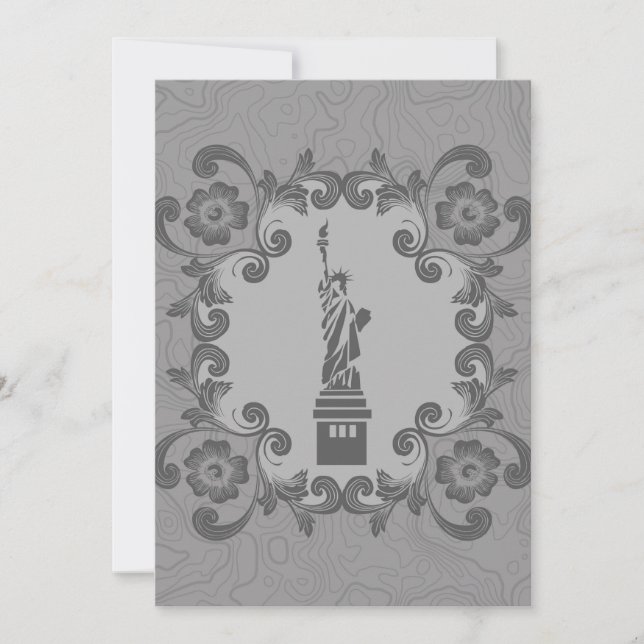 Statue of Liberty Invitation (Front)