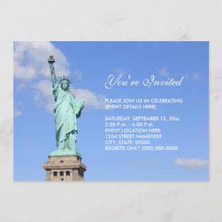 Statue of Liberty Invitation