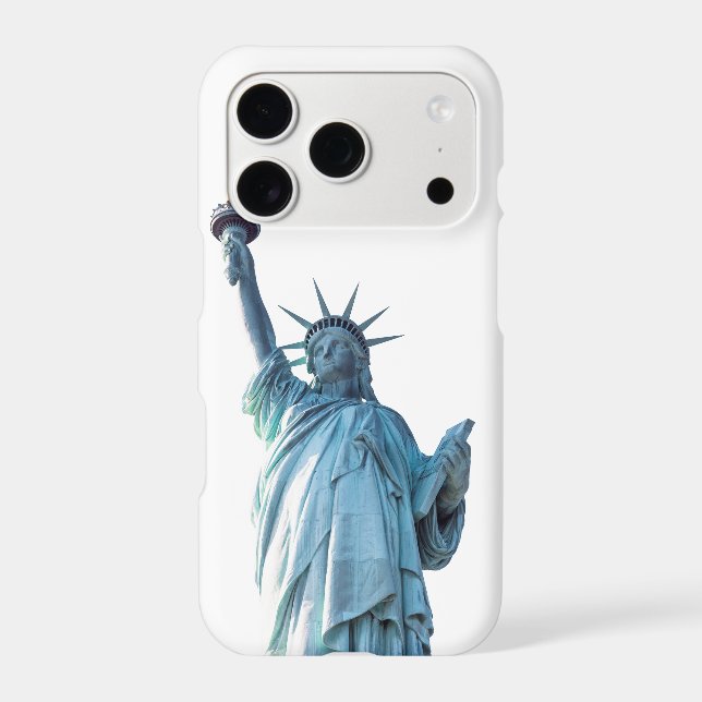 Statue of liberty  iPhone case (Back)