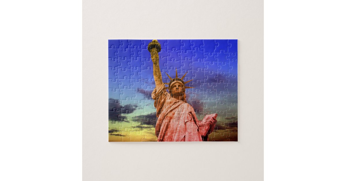 Statue of Liberty Jigsaw Puzzle Zazzle