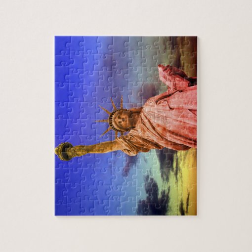 Statue of Liberty Jigsaw Puzzle Zazzle