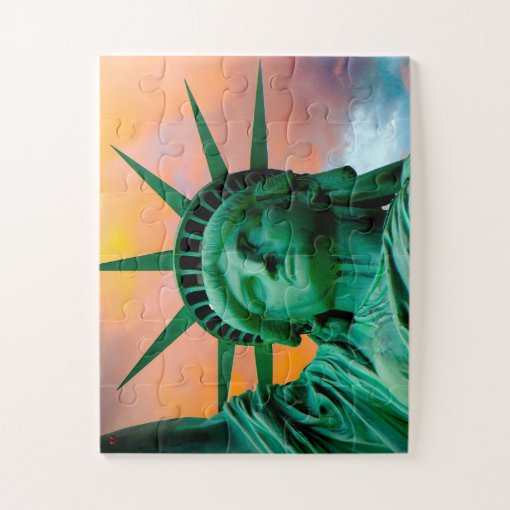 Statue of Liberty Jigsaw Puzzle Zazzle