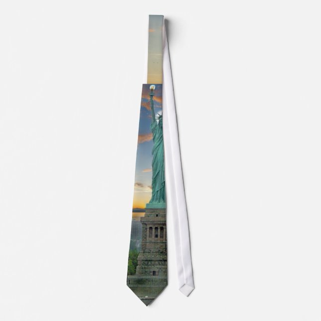 Statue of Liberty.jpg Neck Tie (Front)