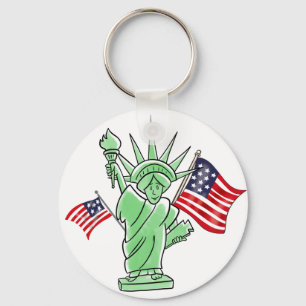 Statue of Liberty Keychain