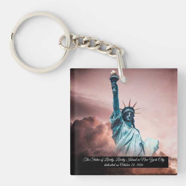 Statue of Liberty Keychain (Front)