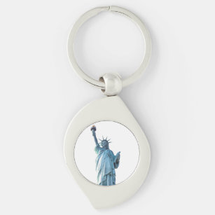 Statue of Liberty Bear Key Chain