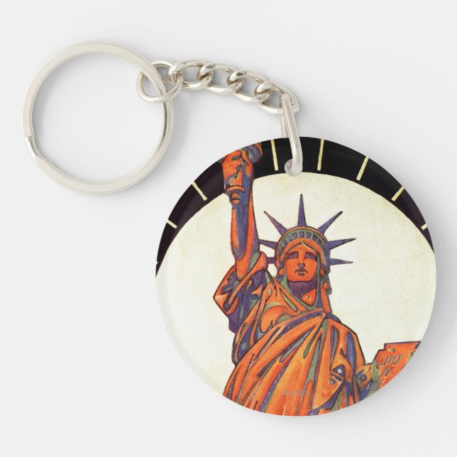 Statue of Liberty Keychain (Front)
