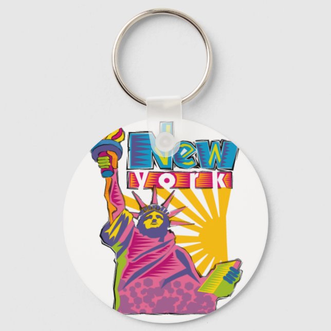 Statue of Liberty Keychain (Front)