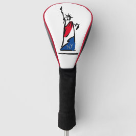 Statue of Liberty / Lady Liberty Stripes Golf Head Cover