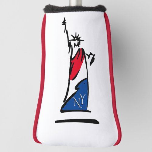 Statue of Liberty  Lady Liberty Stripes Golf Head Cover