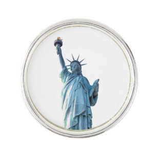 Statue of liberty  lapel pin