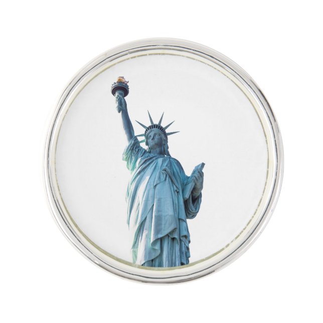 Statue of liberty  lapel pin (Front)