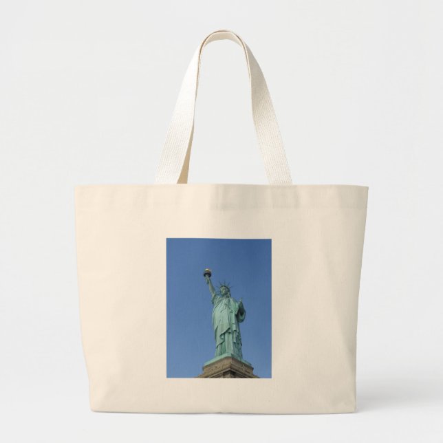 Statue of Liberty Large Tote Bag (Front)