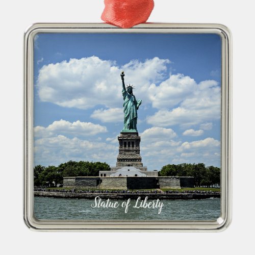 Statue of Liberty Liberty Island Metal Ornament