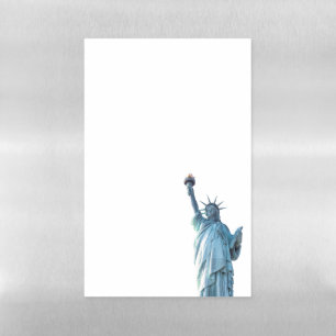 Statue of liberty magnetic dry erase sheet