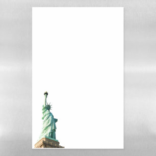 Statue of liberty magnetic dry erase sheet