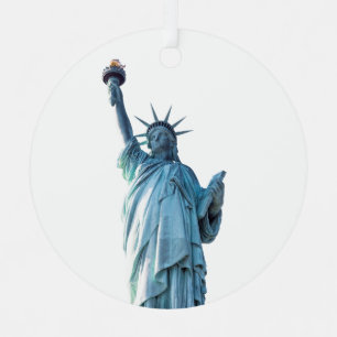 Statue of liberty metal ornament