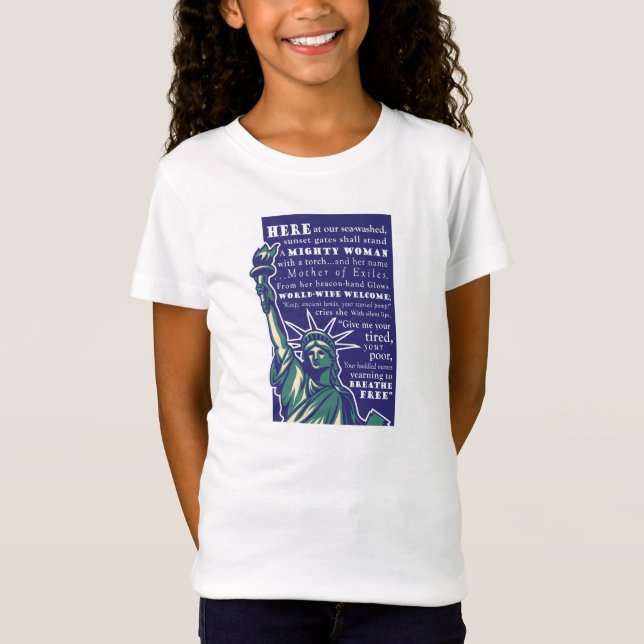Statue of Liberty, Mother of Exiles - T-Shirt (Front)