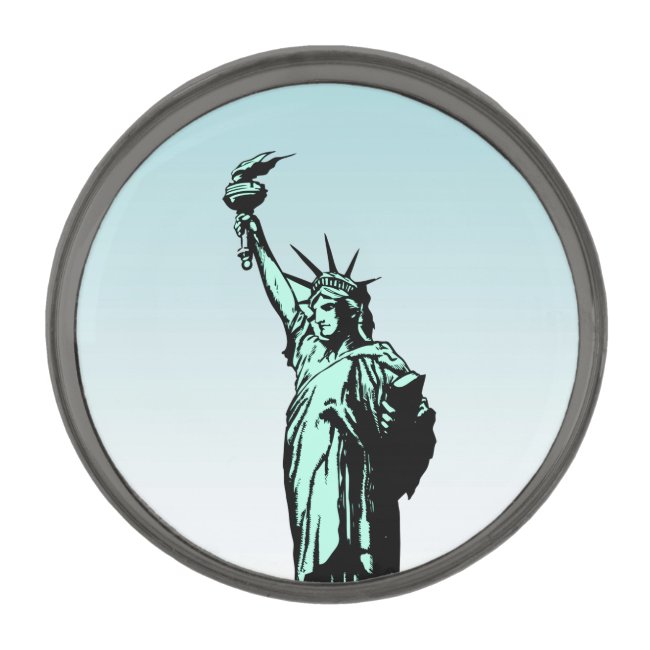 Statue of Liberty Nation of Immigrants Lapel Pin