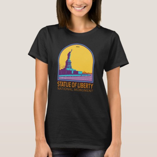 Statue of Liberty National Monument Liberty Island T_Shirt