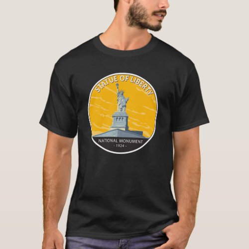 Statue of Liberty National Monument Vintage T_Shirt