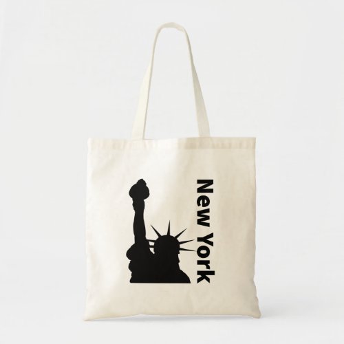 Statue Of Liberty New York America Tee Tote Bag